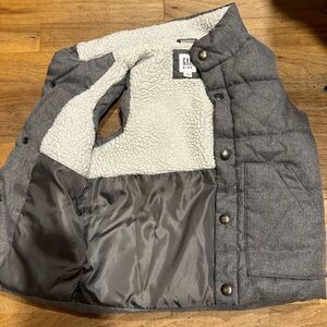 Gray Gap kids vest xs